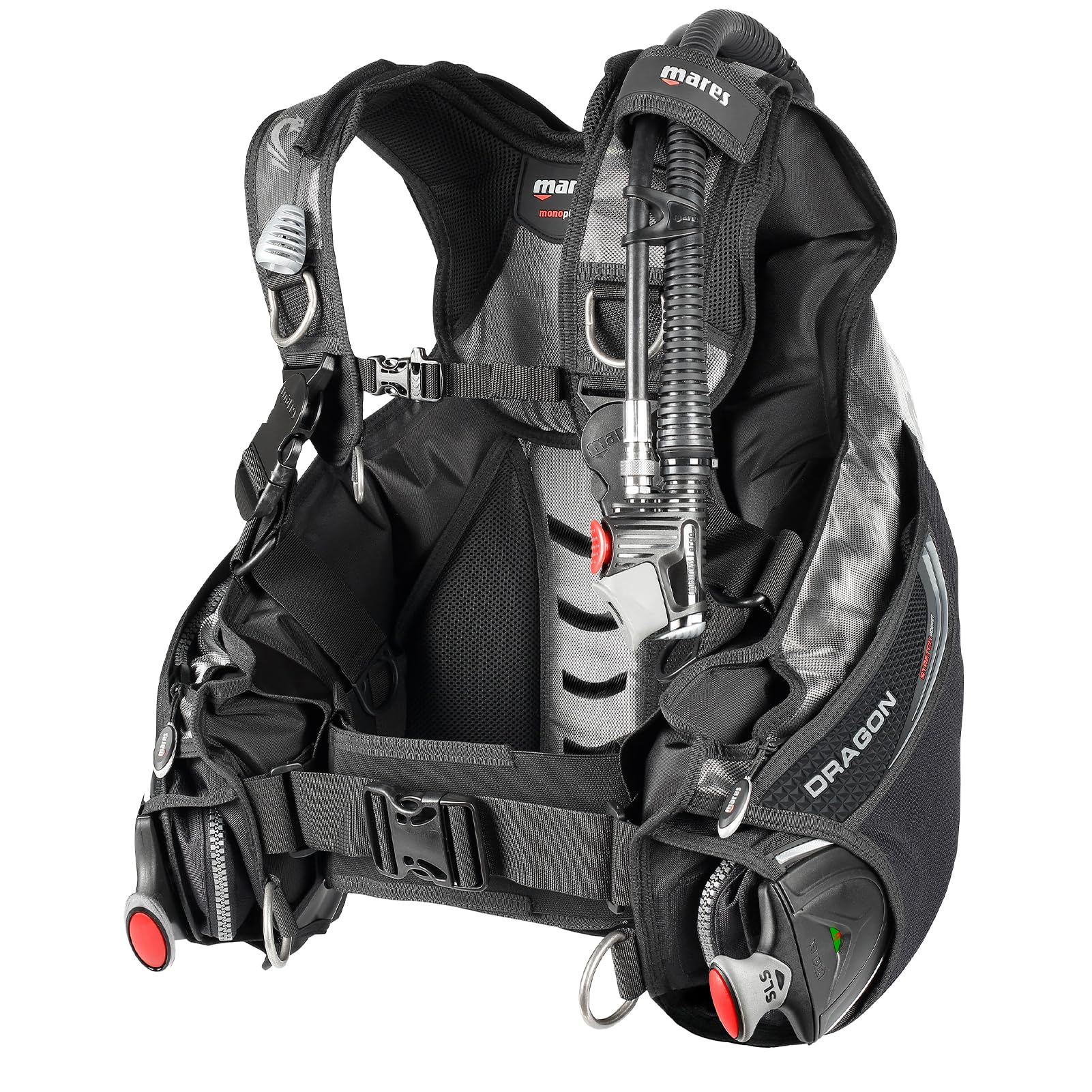 Mares Unisex Dragon SLS Weight System Scuba Diving BCD
