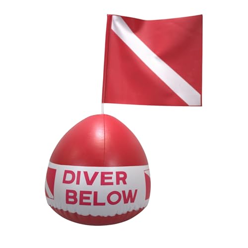 Inflatable Signal Floater with Dive Flag