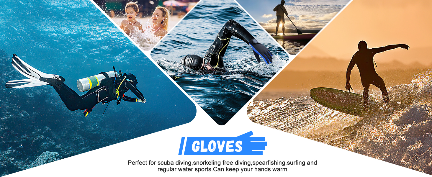 Diving gloves